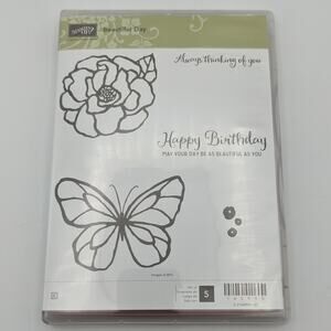 Stampin Up Stamp Set BEAUTIFUL DAY 145915 Stamping Embossing Crafting Papercraft